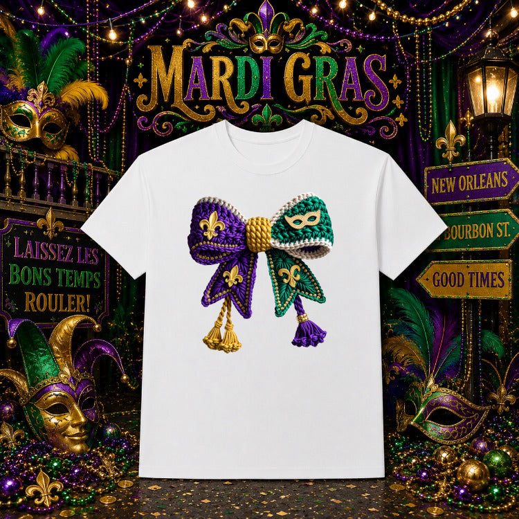 MARDI GRAS FAT TUESDAY – DTF Apparel Transfer – by Ink Rush – Premade Transfers – DTF, Apparel