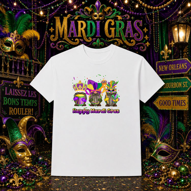Mardi Gras Feather Mask – Celebration DTF Transfer – by Ink Rush – Premade Transfers – Mardi Gras, Celebration