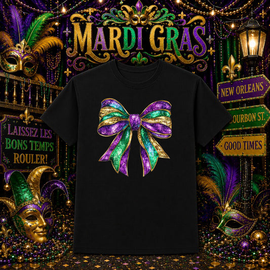MARDI GRAS – Mardi Gras DTF Transfer – by Ink Rush – Premade Transfers – Mardi Gras, Premade DTF