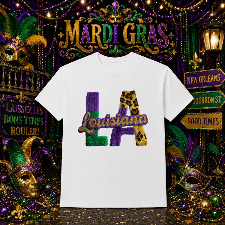 MARDI GRAS – Mardi Gras DTF Transfer – by Ink Rush – Premade Transfers – Mardi Gras, DTF Transfers