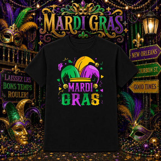 Mardi Gras Mask – Mardi Gras DTF Transfer – by Ink Rush – Premade Transfers – Mardi Gras, DTF Transfers