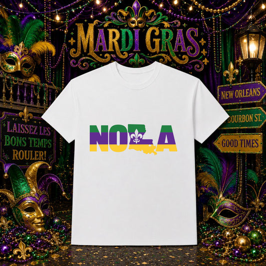 Mardi Gras Mask with Feathers – DTF Transfer – by Ink Rush – Premade Transfers – Apparel Decor, DTF Transfers