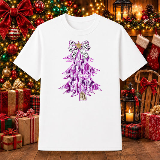 Merry & Bright Christmas – DTF Transfer – by Ink Rush – Premade Transfers – Christmas, Apparel Decor