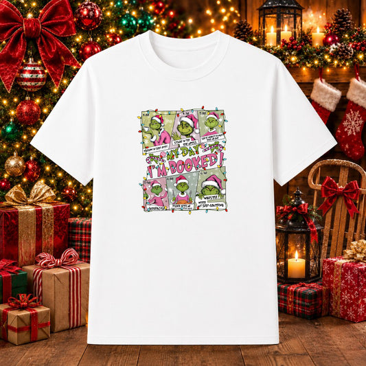 MERRY CHRISTMAS – Christmas DTF Transfer – by Ink Rush – Premade Transfers – Christmas, Holiday