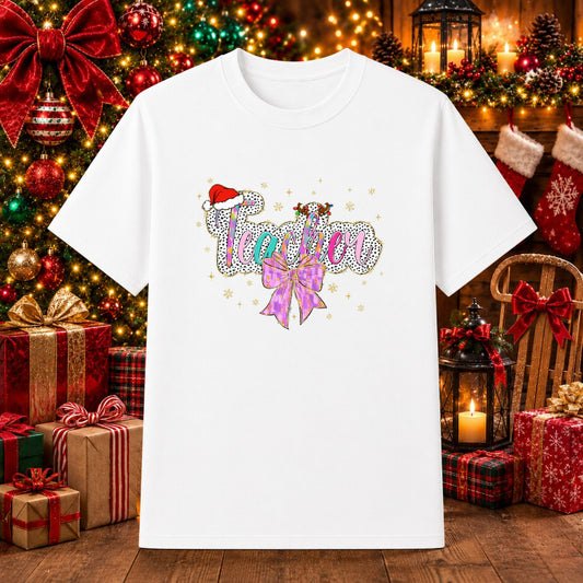 Merry Christmas Red Truck – Christmas DTF Transfer – by Ink Rush – Premade Transfers – Christmas, DTF Transfers
