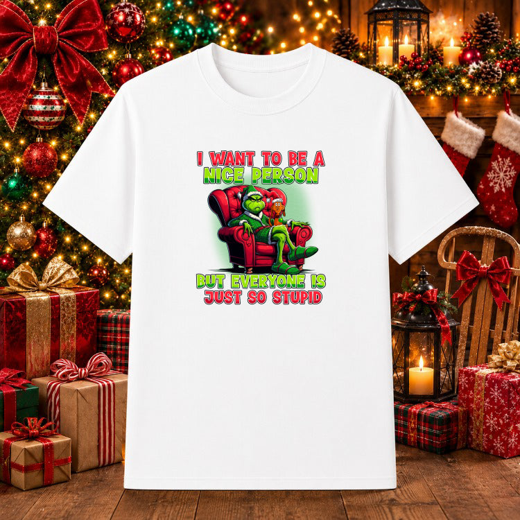 Merry Christmas Red Truck Tree – Christmas DTF Transfer – by Ink Rush – Premade Transfers – Christmas, DTF Transfers