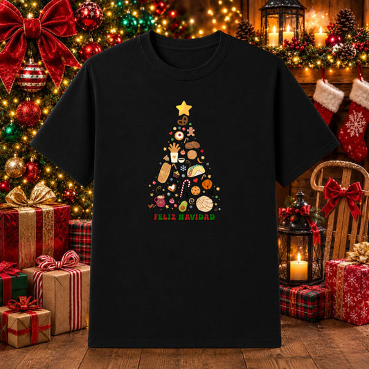 Merry Christmas" Snowflakes Text – Holiday DTF Transfer – by Ink Rush – Premade Transfers – Christmas, Holiday DTF