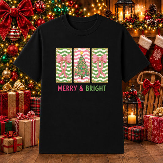 Merry Christmas To My Favorite Human – Christmas DTF Transfer – by Ink Rush – Premade Transfers – DTF Transfers, Apparel D...