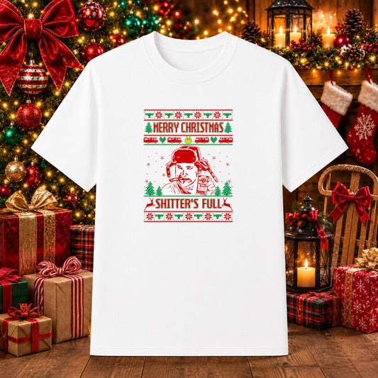 Merry Christmas Truck with Tree – Christmas DTF Transfer – by Ink Rush – Premade Transfers – Christmas, DTF Transfers