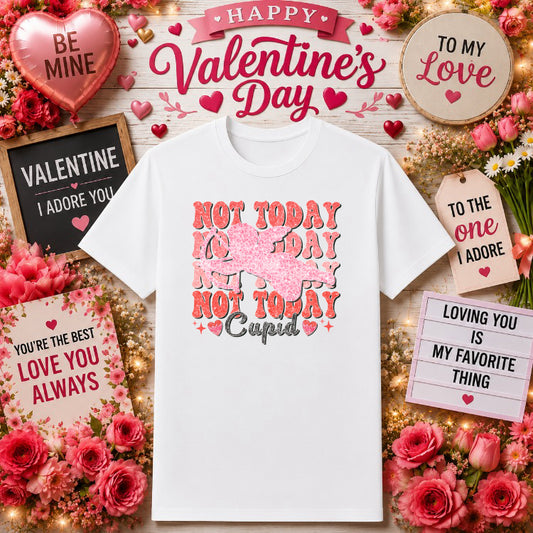 My Dog is My Valentine – DTF Transfer – by Ink Rush – Premade Transfers – DTF Transfer, Apparel Decor