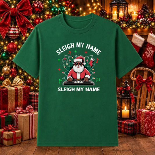 My Favorite People Call Me DAD Black Santa – Christmas DTF Transfer – by Ink Rush – Premade Transfers – Christmas, DTF Tra...