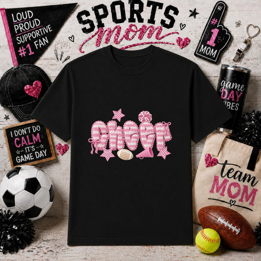 My Favorite Player Calls Me Mom – Sports Mom DTF Transfer – by Ink Rush – Premade Transfers – Sports Mom, Gameday
