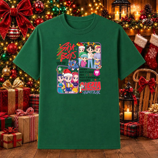 MY HEART GREW THREE SIZES – Grinch Christmas DTF Transfer – by Ink Rush – Premade Transfers – Christmas, DTF Transfers