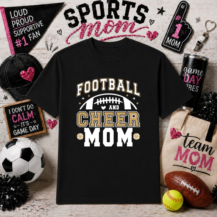 My Heart Is On That Field – Sports Mom DTF Transfer – by Ink Rush – Premade Transfers – Sports Mom, Gameday