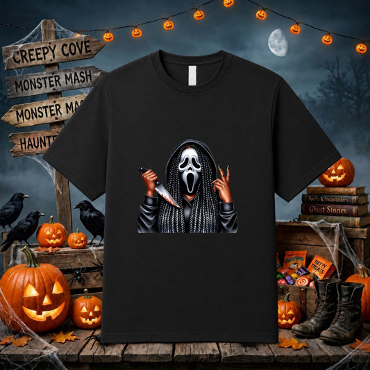 NO YOU HANG UP GHOSTFACE – Halloween DTF Transfer – by Ink Rush – Premade Transfers – DTF Transfers, Apparel Decor