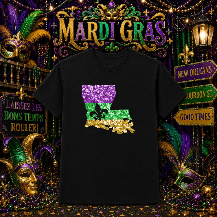 Ornate Mardi Gras Mask – Mardi Gras DTF Transfer – by Ink Rush – Premade Transfers – Mardi Gras, DTF Transfers