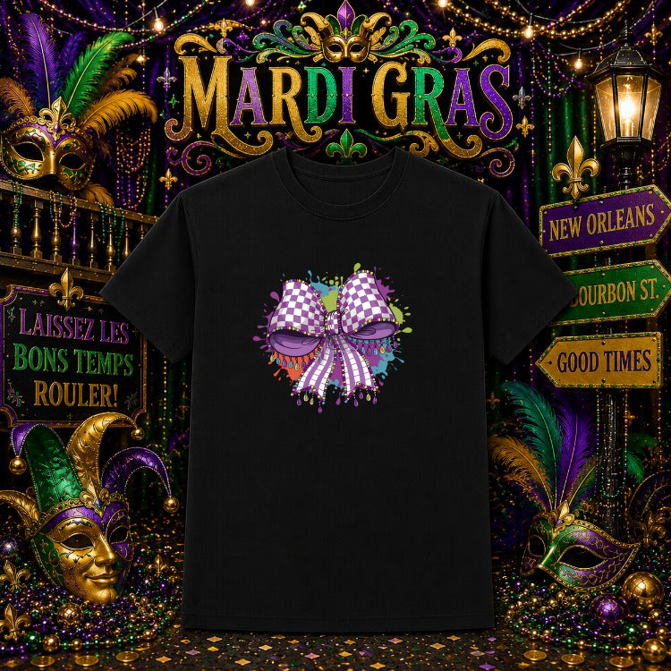 Ornate Mardi Gras Mask – Mardi Gras DTF Transfer – by Ink Rush – Premade Transfers – Mardi Gras, DTF Transfers
