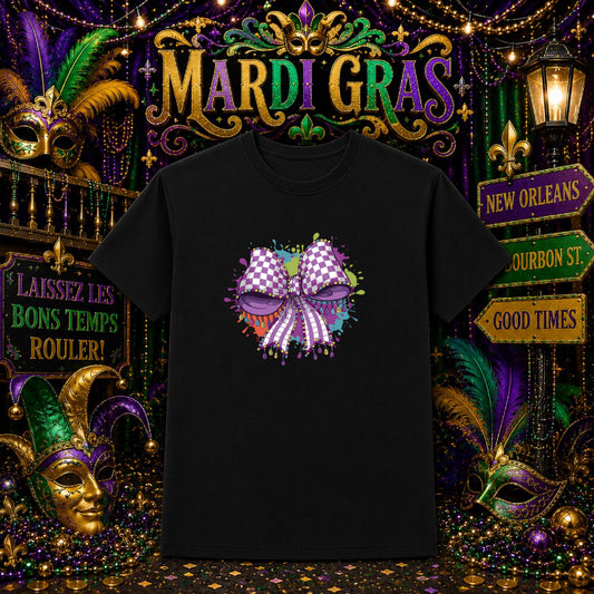Ornate Mardi Gras Mask – Mardi Gras DTF Transfer – by Ink Rush – Premade Transfers – Mardi Gras, DTF Transfers