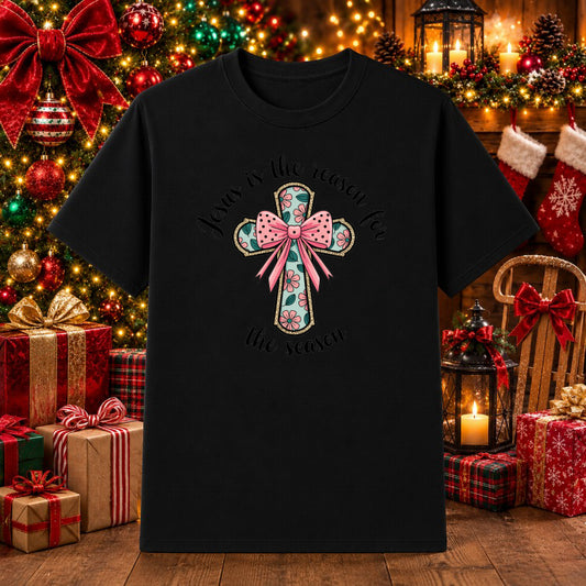 Pink Christmas – Christmas DTF Transfer – by Ink Rush – Premade Transfers – Christmas, DTF Transfers