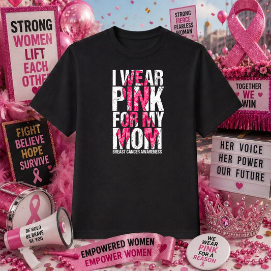 Pink Leopard Print Ribbon – Breast Cancer Awareness DTF Transfer – by Ink Rush – Premade Transfers – Breast Cancer Awarene...