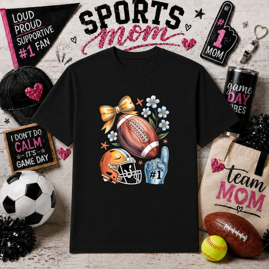 Proud Mama OF MY FAVORITE _____ PLAYER – Sports Mom DTF Transfer – by Ink Rush – Premade Transfers – Sports Mom, Apparel