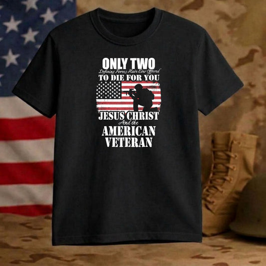Proud Veteran Eagle Flag – Military DTF Transfer – by Ink Rush – Premade Transfers – Veteran, Military