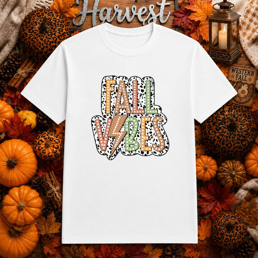 Pumpkin Spice & Everything Nice – Fall Apparel DTF Transfer – by Ink Rush – Premade Transfers – Fall Apparel, DTF Transfers