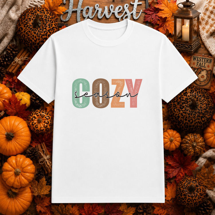 Pumpkin Spice & Everything Nice – Fall DTF Transfer – by Ink Rush – Premade Transfers – Fall Apparel, Seasonal
