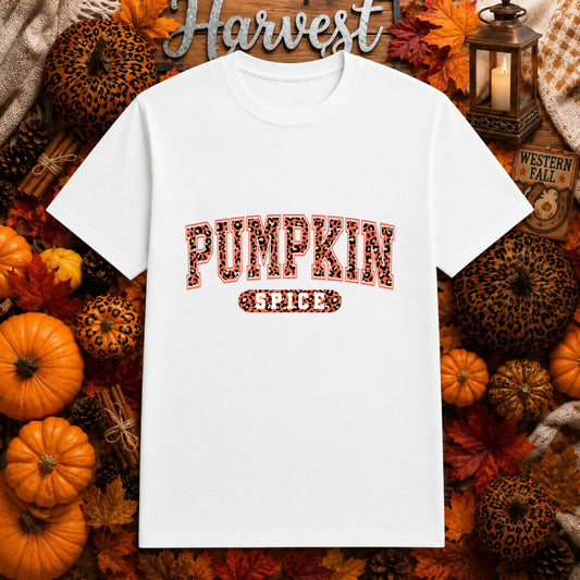 PUMPKIN SPICE – Fall Apparel DTF Transfer – by Ink Rush – Premade Transfers – Apparel, DTF Transfer