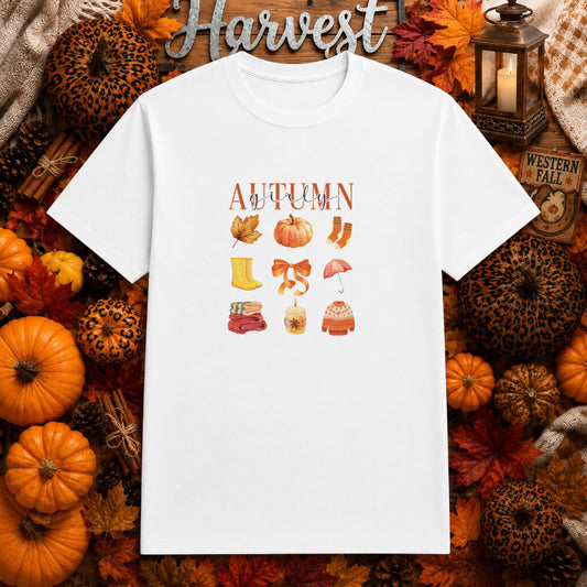Pumpkin Spice Season – Fall Coffee DTF Transfer – by Ink Rush – Premade Transfers – Fall, Apparel