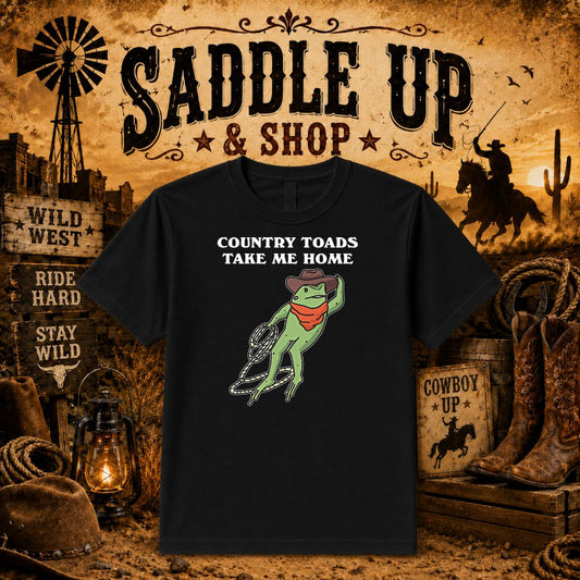 RAISE BOYS NOT BABIES – Western DTF Transfer – by Ink Rush – Premade Transfers – Western, Apparel Decor