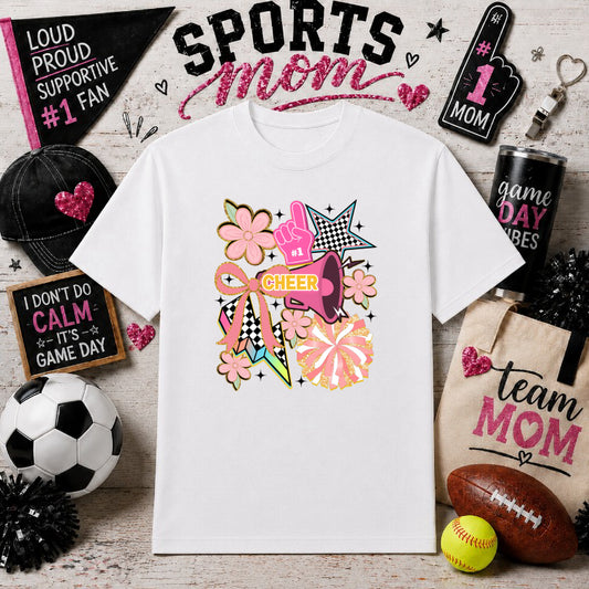 Raise 'em up like you raise a banner." – Baseball Sports Mom DTF Transfer – by Ink Rush – Premade Transfers – Sports Mom,...