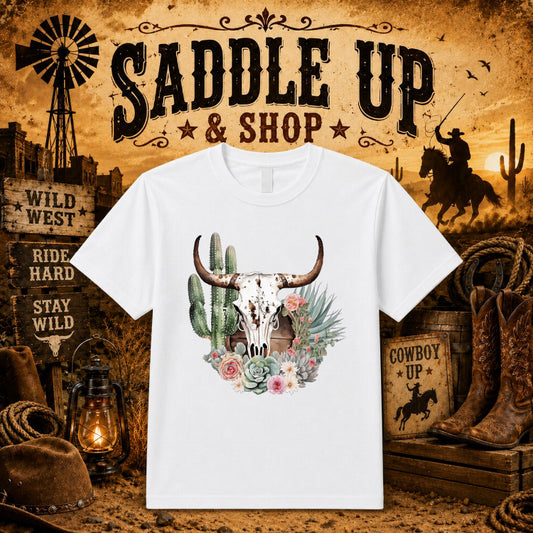 RAISE EM UP – Western DTF Transfer – by Ink Rush – Premade Transfers – Western, DTF Transfers