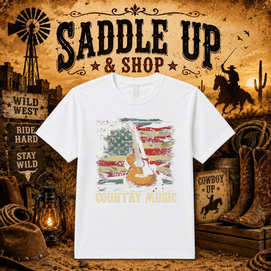 RAISE HELL PRAISE DALE – Western DTF Transfer – by Ink Rush – Premade Transfers – Western, Apparel Decor