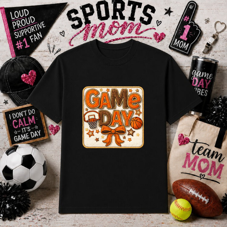 Raise Your Voices Not Your Hands We Came To Watch The Game! – Sports Mom Gameday DTF Transfer – by Ink Rush – Premade Tran...