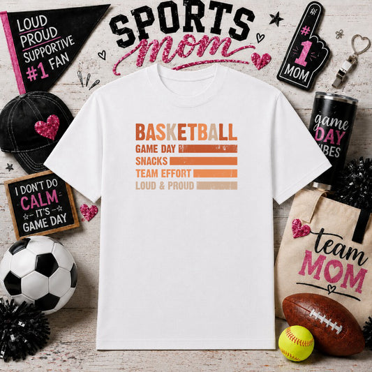 RAISING BALLERS – Sports Mom DTF Transfer – by Ink Rush – Premade Transfers – Sports Mom, Gameday