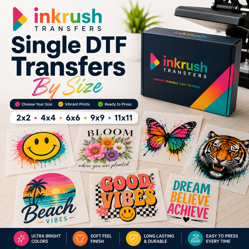 Custom DTF By Size