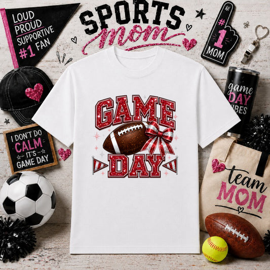 SORRY I MISSED YOUR CALL I WAS AT THE GAME – Sports Mom DTF Transfer – by Ink Rush – Premade Transfers – Sports Mom, Gameday