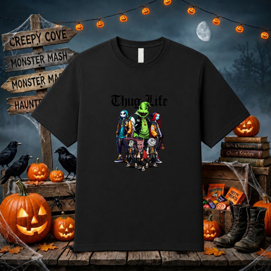 SPOOKY SEASON Haunted House – Halloween DTF Transfer – by Ink Rush – Premade Transfers – Halloween, DTF Transfers