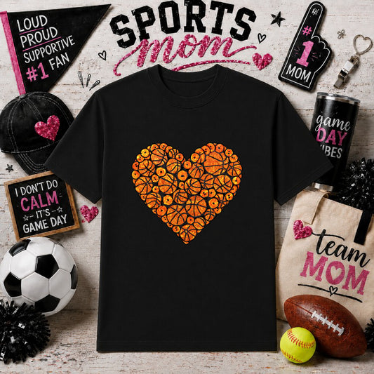 SPORTS MOM – Sports Mom DTF Transfer – by Ink Rush – Premade Transfers – Sports Mom, Apparel Decor