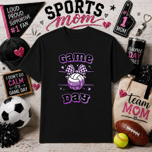 Sports Mom – Sports Mom Gameday DTF Transfer – by Ink Rush – Premade Transfers – Sports Mom, Gameday