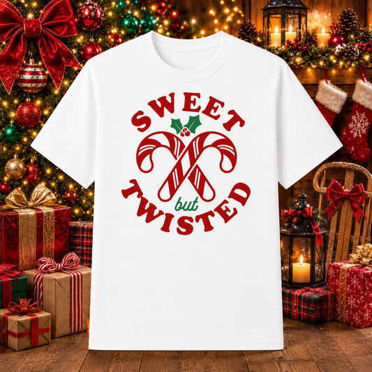Sweet but Twisted – Christmas DTF Transfer – by Ink Rush – Premade Transfers – Christmas, Apparel Decor