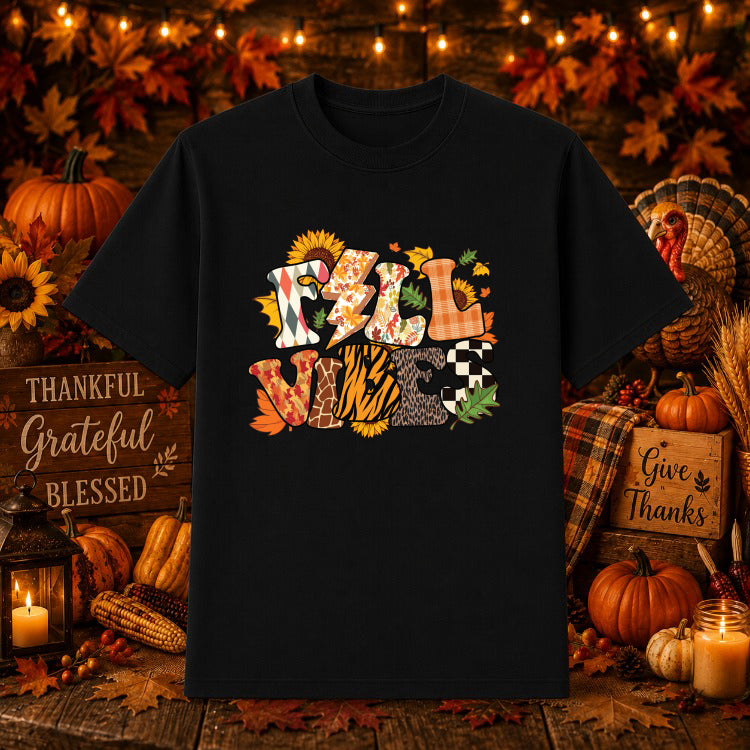 Thankful Grateful Blessed Pumpkin – Thanksgiving DTF Transfer – by Ink Rush – Premade Transfers – Thanksgiving, Fall