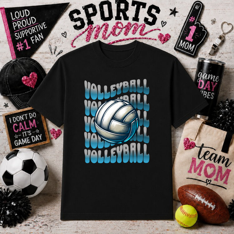 That's My Girl Volleyball – Sports Mom DTF Transfer – by Ink Rush – Premade Transfers – Sports Mom, Gameday