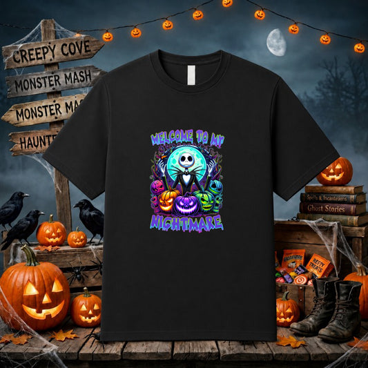 Trick or Treat Haunted House – Halloween DTF Transfer – by Ink Rush – Premade Transfers – Halloween, DTF Transfers