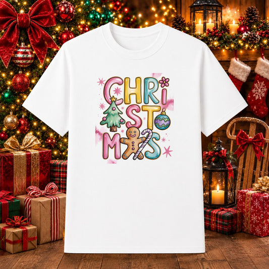 Twas the Nizzle Before Christmizzle – Funny Christmas DTF Transfer – by Ink Rush – Premade Transfers – Christmas, Apparel...