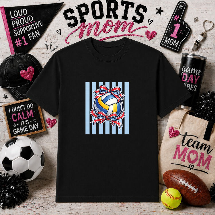 VOLLEYBALL MOM – Sports Mom DTF Transfer – by Ink Rush – Premade Transfers – Sports Mom, DTF Transfers