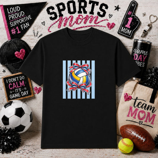 VOLLEYBALL MOM – Sports Mom DTF Transfer – by Ink Rush – Premade Transfers – Sports Mom, DTF Transfers