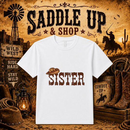Wild West Est. 1876 Skull – Western DTF Transfer – by Ink Rush – Premade Transfers – Western, Premade DTF