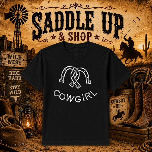 WILD WEST Longhorn Skull – Western DTF Transfer – by Ink Rush – Premade Transfers – Western, Apparel Decor